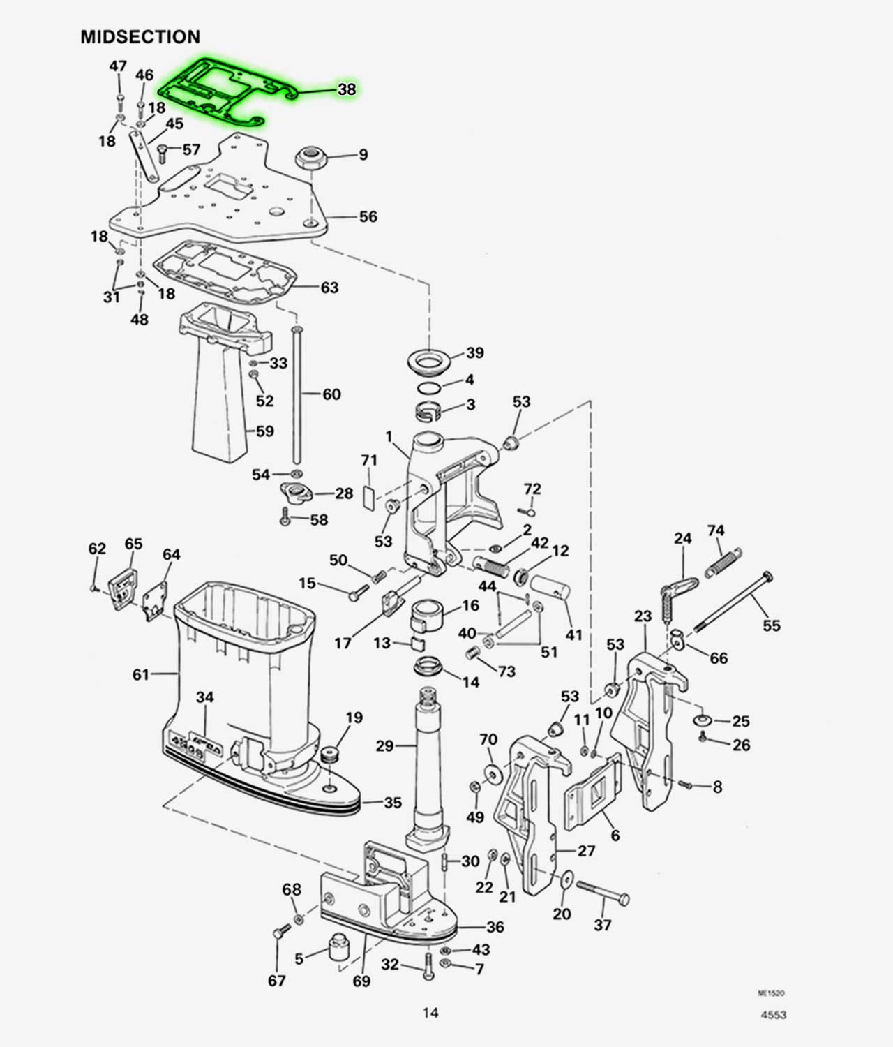 Powerhead Base Gasket 351018 - Image 2
