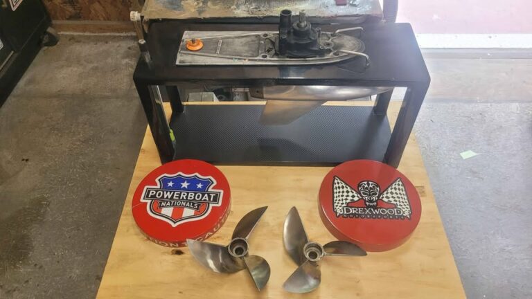 SST 45 Lower Unit and Props