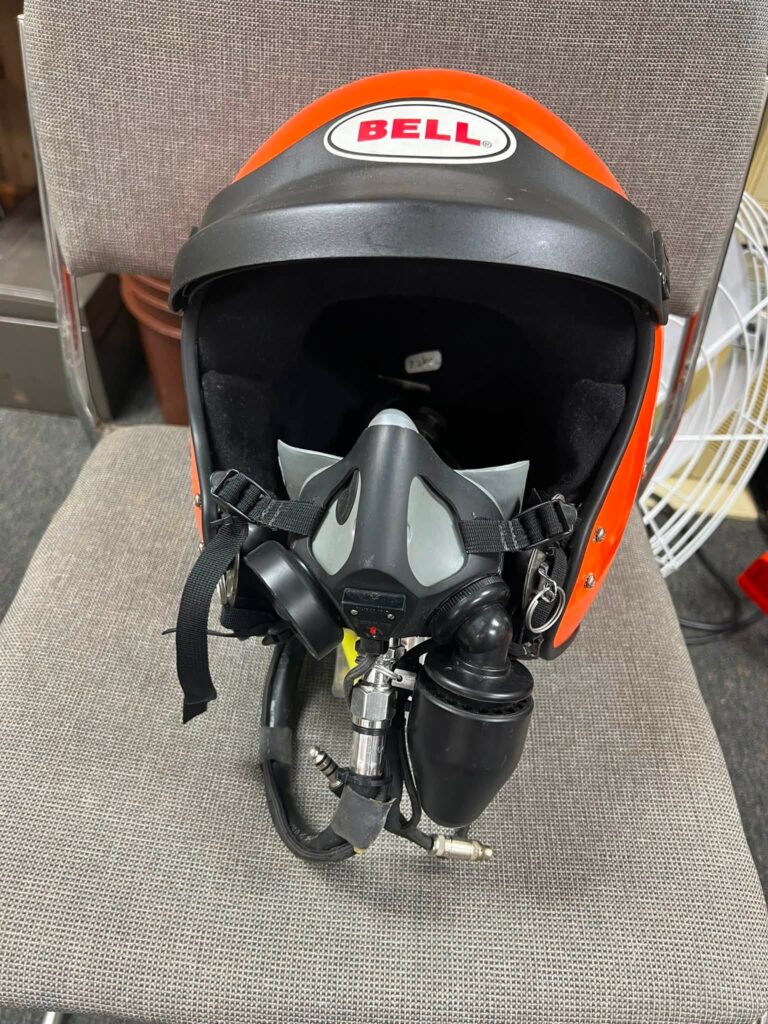 Tiger Performance Air Mask with Bell helmet